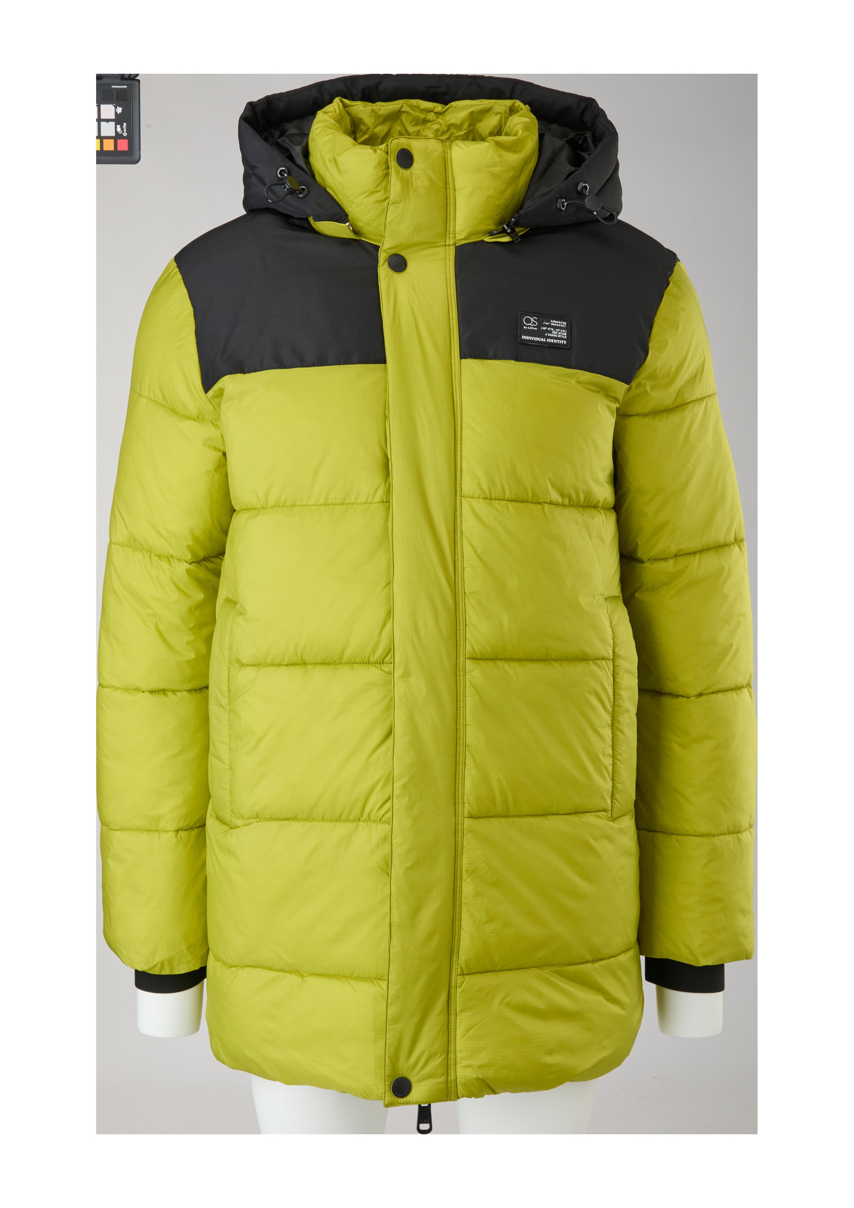 Lang geschnittene Puffer-Jacke  2115925-7167