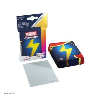 Gamegenic - Marvel Champions Art Sleeves - Ms. Marvel (50+1)