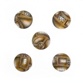 Caste Enclaves 50 mm Round Base Toppers (47mm) (5)