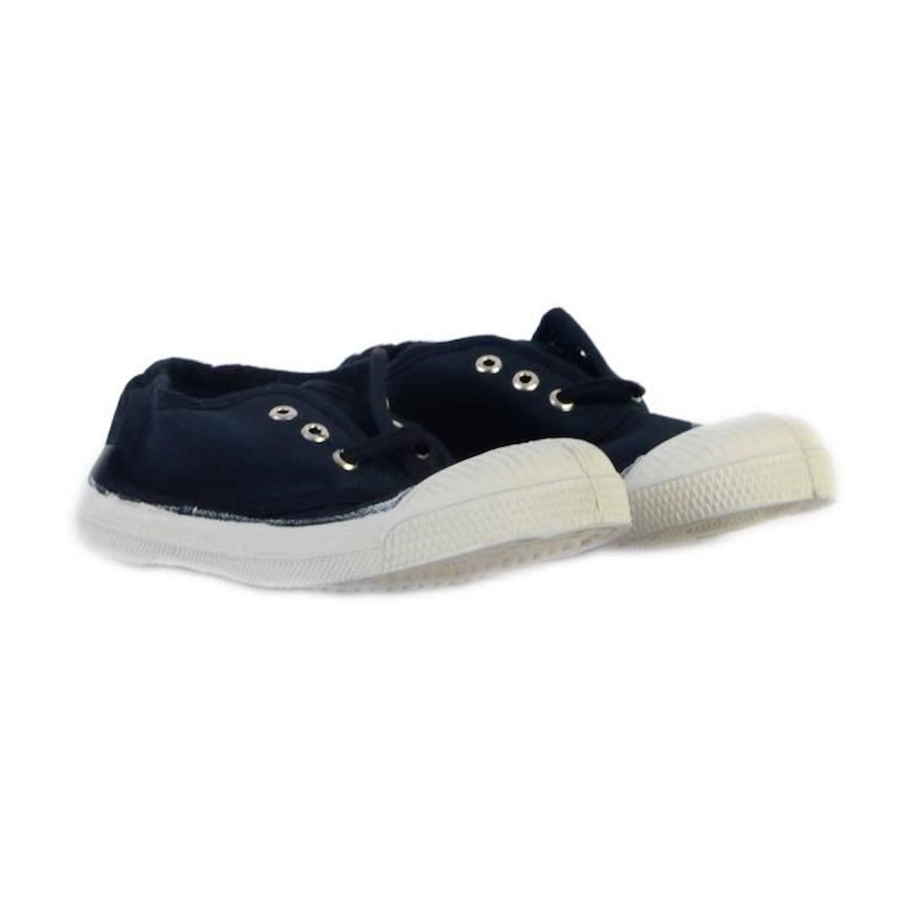 Tennis Lacets Bensimon bleu