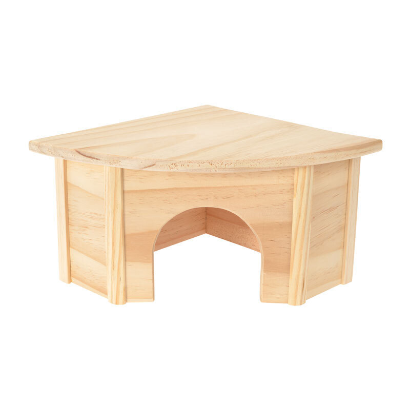 AniOne Käfigzubehör AniOne Holzeckhaus Jule S