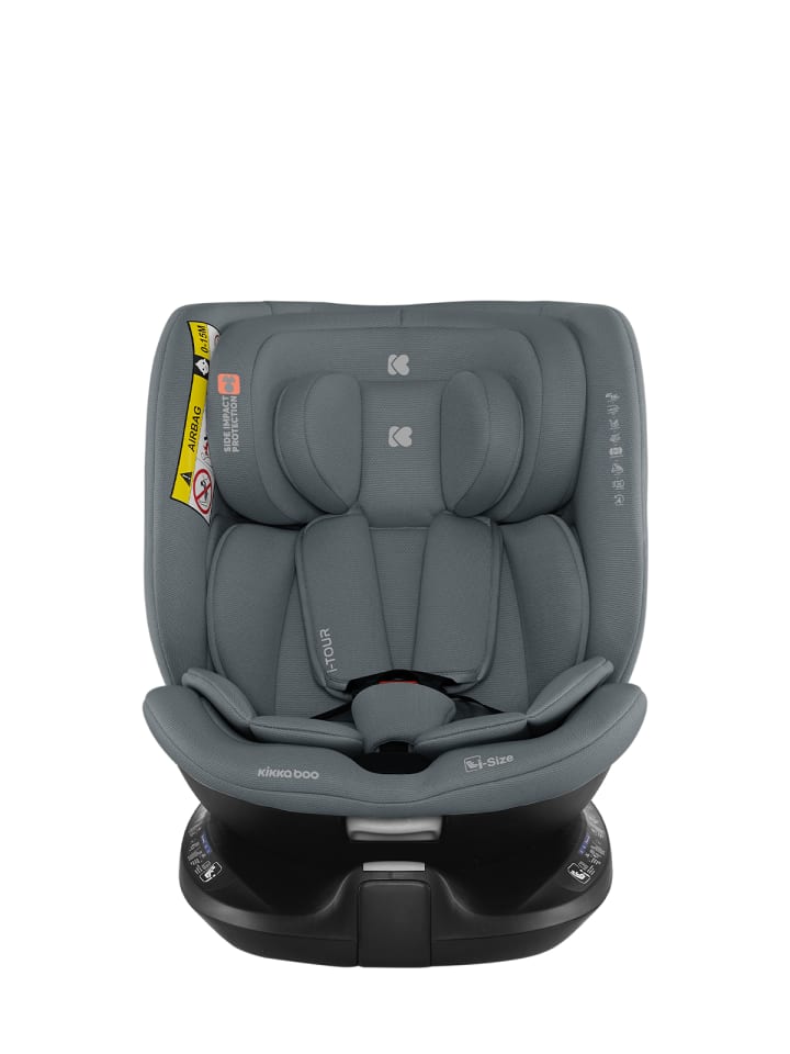 Kikkaboo Kindersitz i-Tour i-Size in grau günstig kaufen onesize