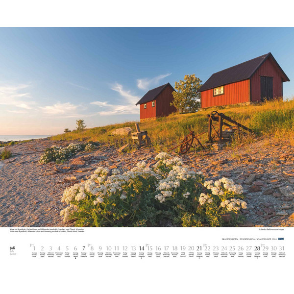 SCHÖNHEIT DES NORDENS 2024 - WANDKALENDER - Kalender