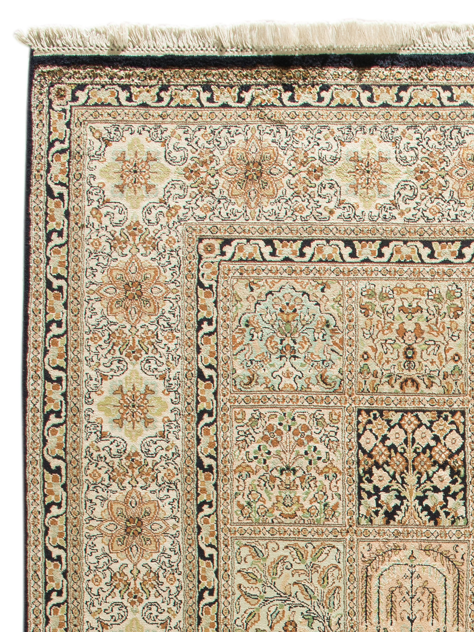 Kaschmir Seide 18/18 ca. 242 x 309 cm, Unikat / Einzelstück
