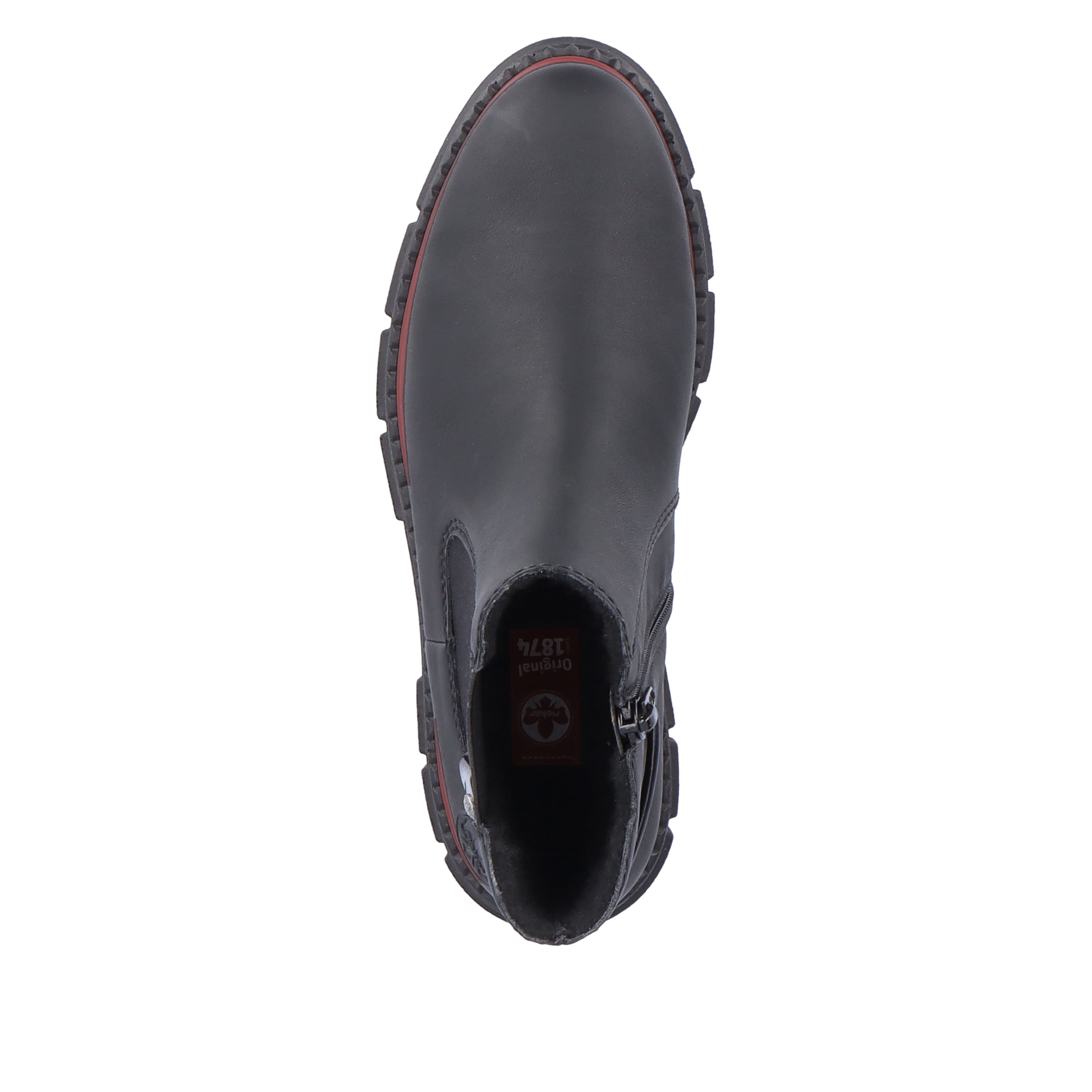 Rieker Damen Chelsea Boots tiefschwarz