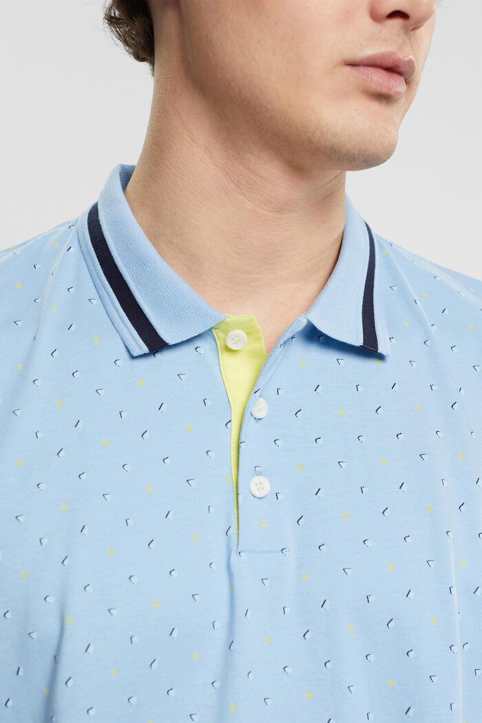 Poloshirt mit Allover-Muster