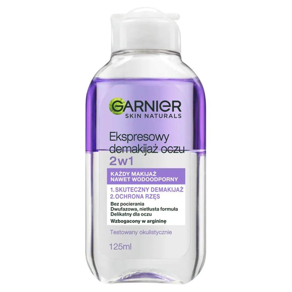 Garnier Skin Naturals Ντεμακιγιάζ Ματιών 2 σε 1 Διφασικό