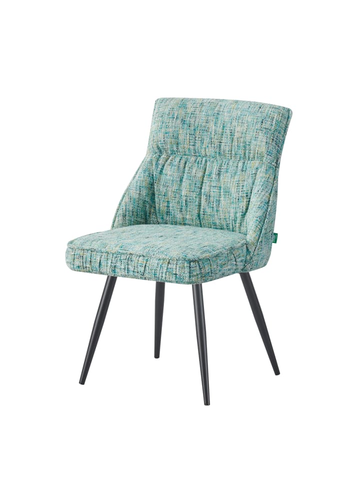 DUBI Möbel 2er-Set: Drehstuhl ALESSIA in Türkis - (B)49 x (H)83 x  (T)62 cm günstig kaufen onesize