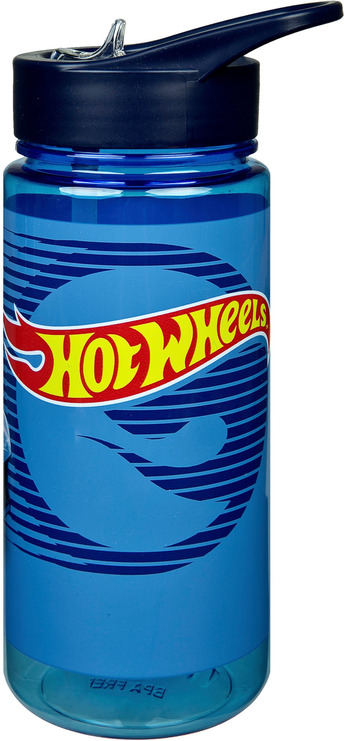 Scooli Lunchbox Hot Wheels, Kunststoff, (Set, 2-tlg), Brotzeitdose & Trinkflasche