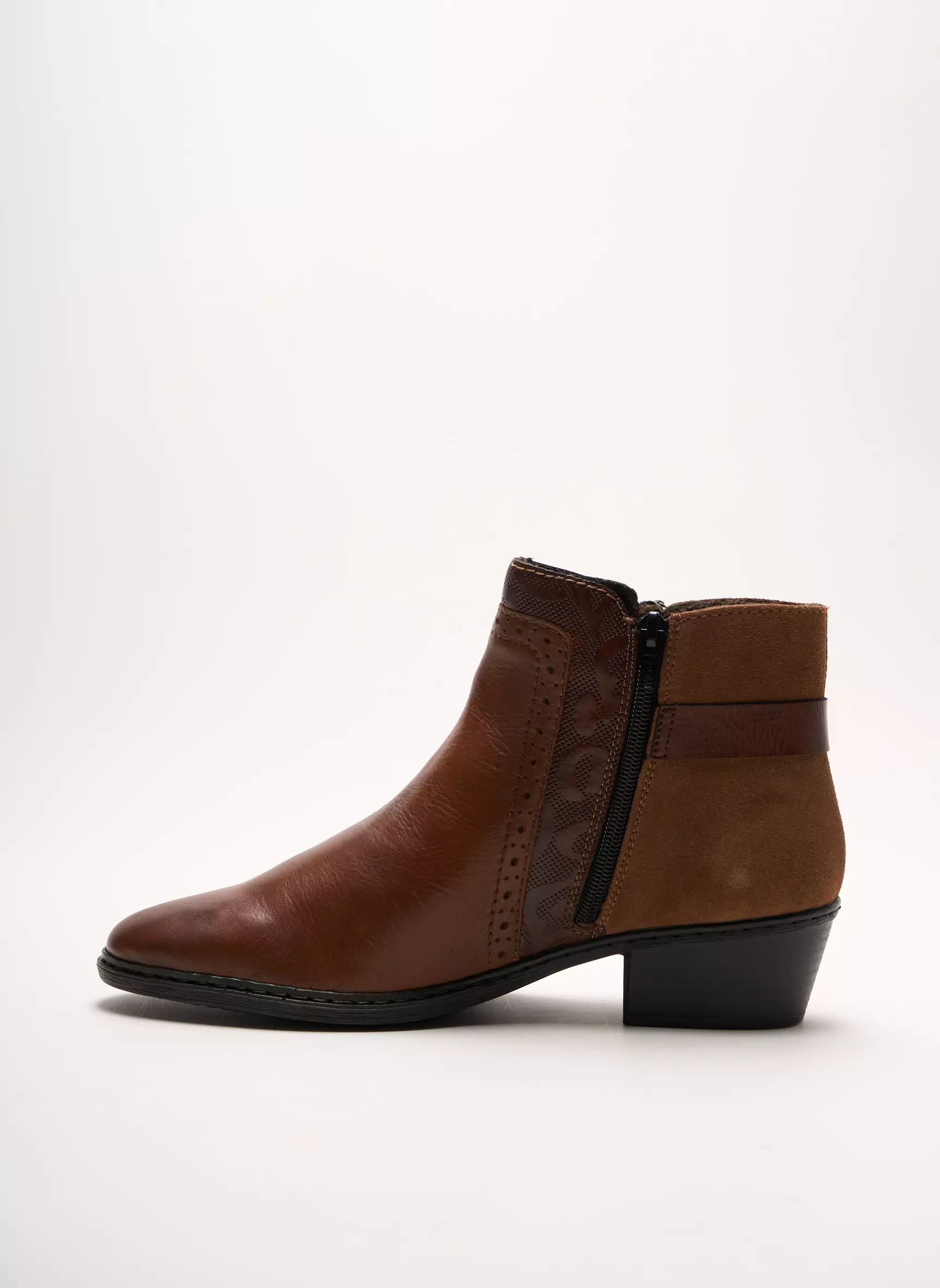 Rieker Bottines Femme couleur marron