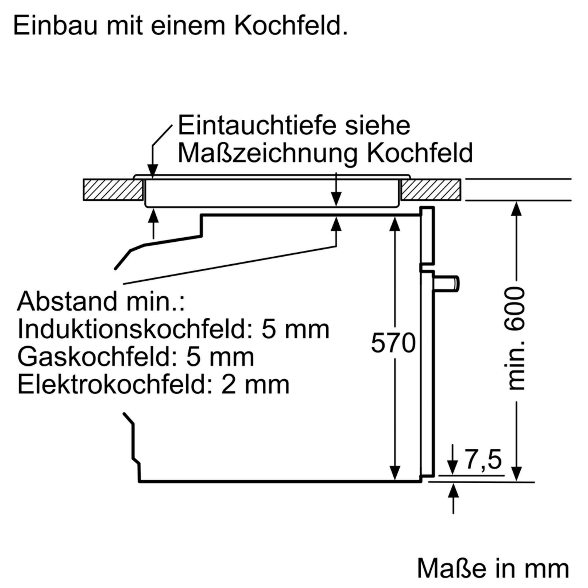Constructa Einbaubackofen CF4A93062