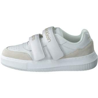 Calvin Klein Chunky Cupsole Velcro in weiß