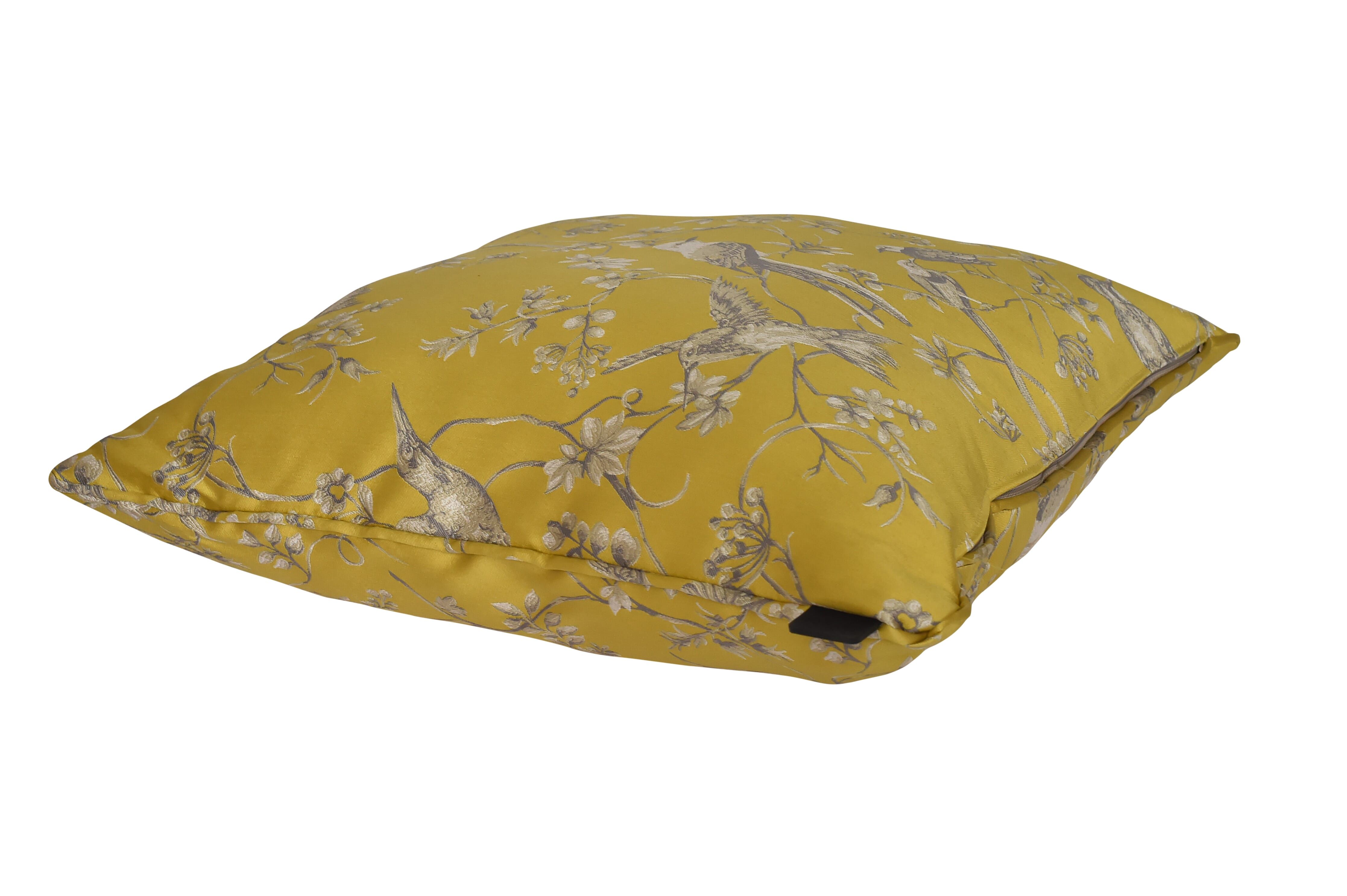 Madison Lyon Gelb 60x60cm Dekokissen