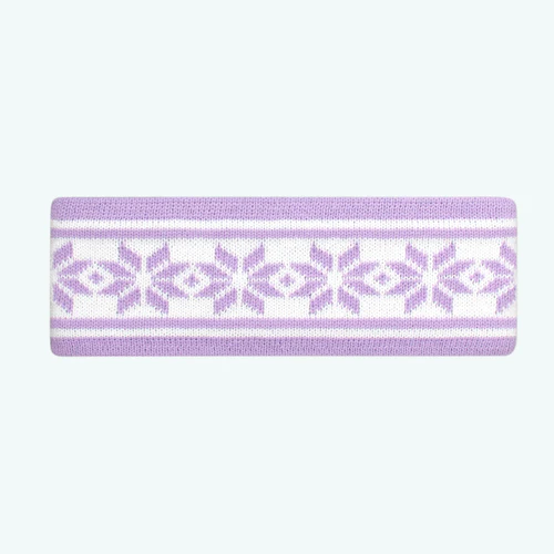 Purple Hurricane Headband, Purple Fleece