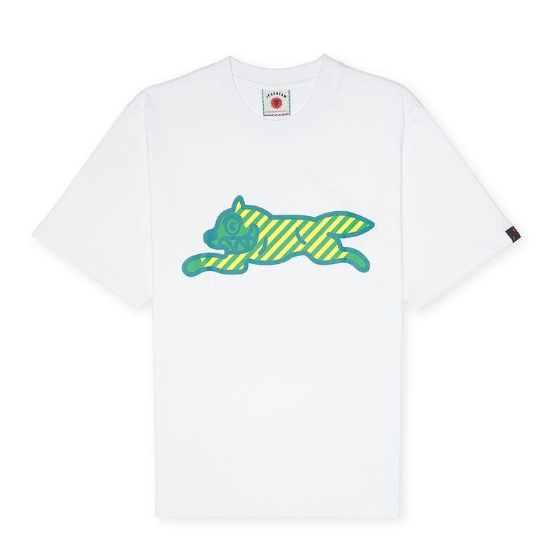 ICECREAM Running Dog T-Shirt white