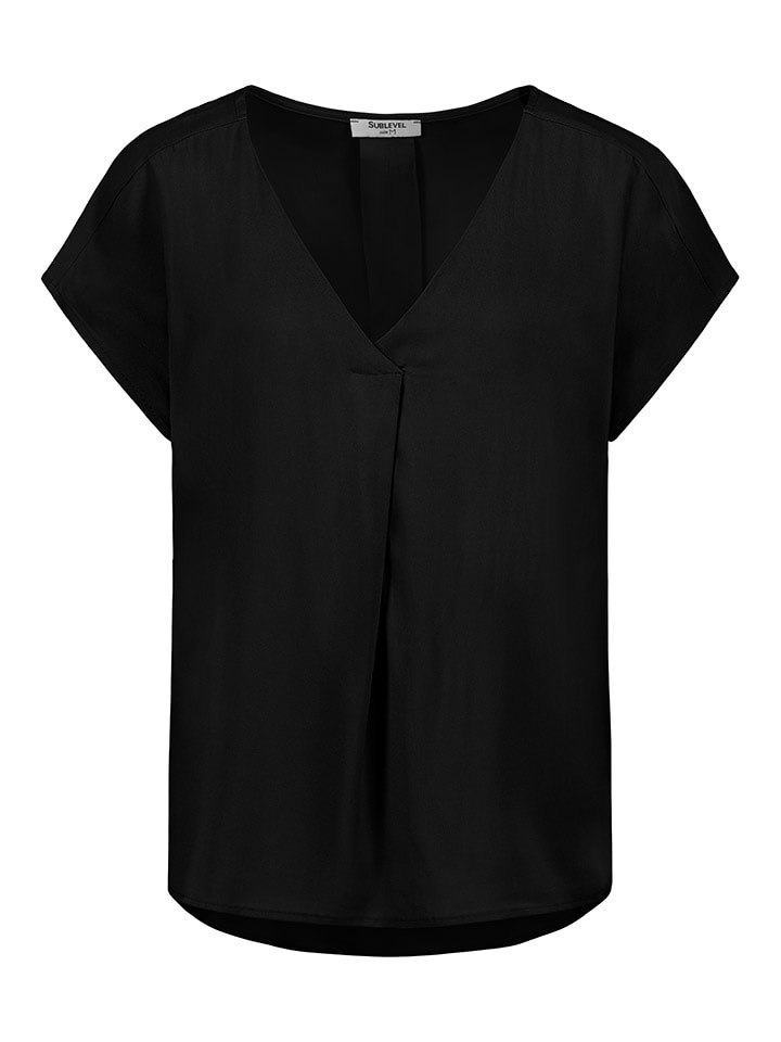 Sublevel Bluse in Schwarz günstig kaufen