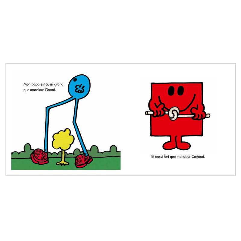 Livre Mon papa Les Monsieur Madame - Hachette Jeunesse