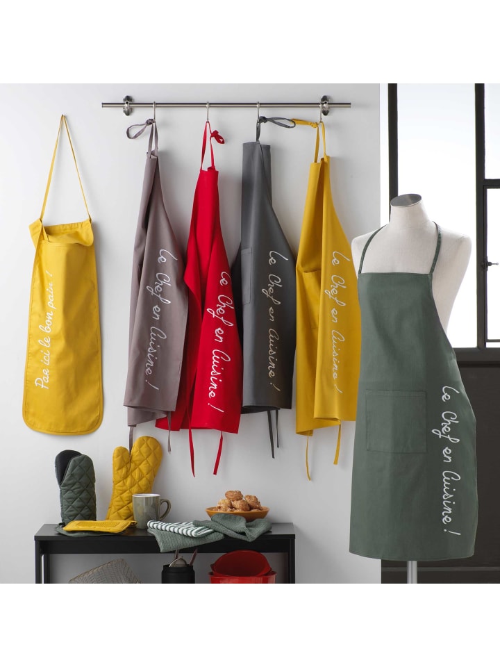Douceur d’Intérieur Küchenschürze in grau günstig kaufen onesize