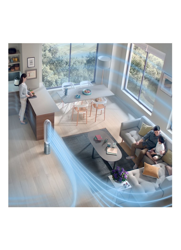 Purificator de aer Dyson Cool Air, 105 cm înălțime, ventilator cu piedestal, răcitor de aer