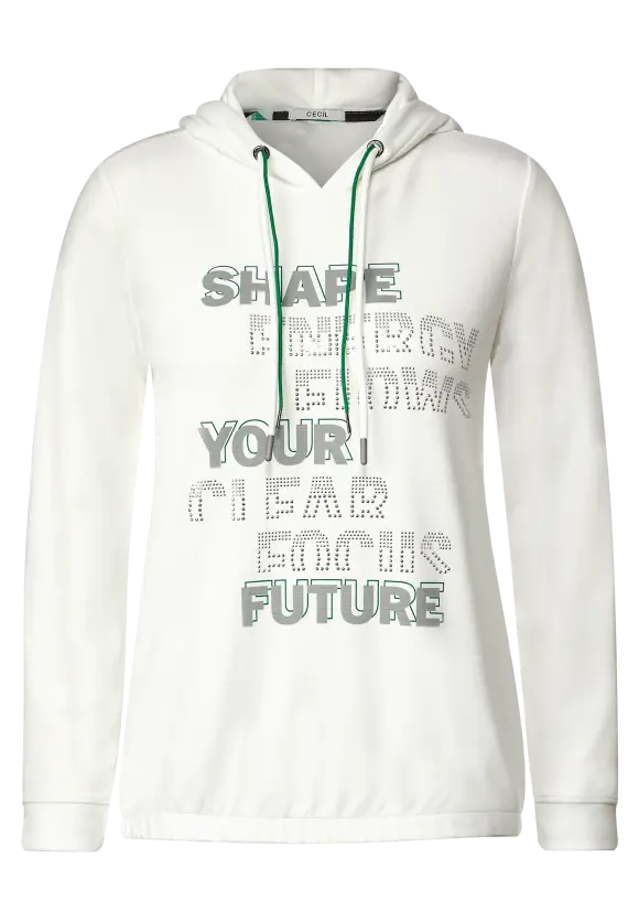 CECIL Wording Kapuzenshirt