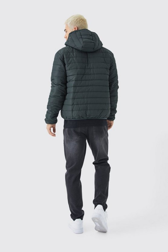 Steppjacke mit Kapuze