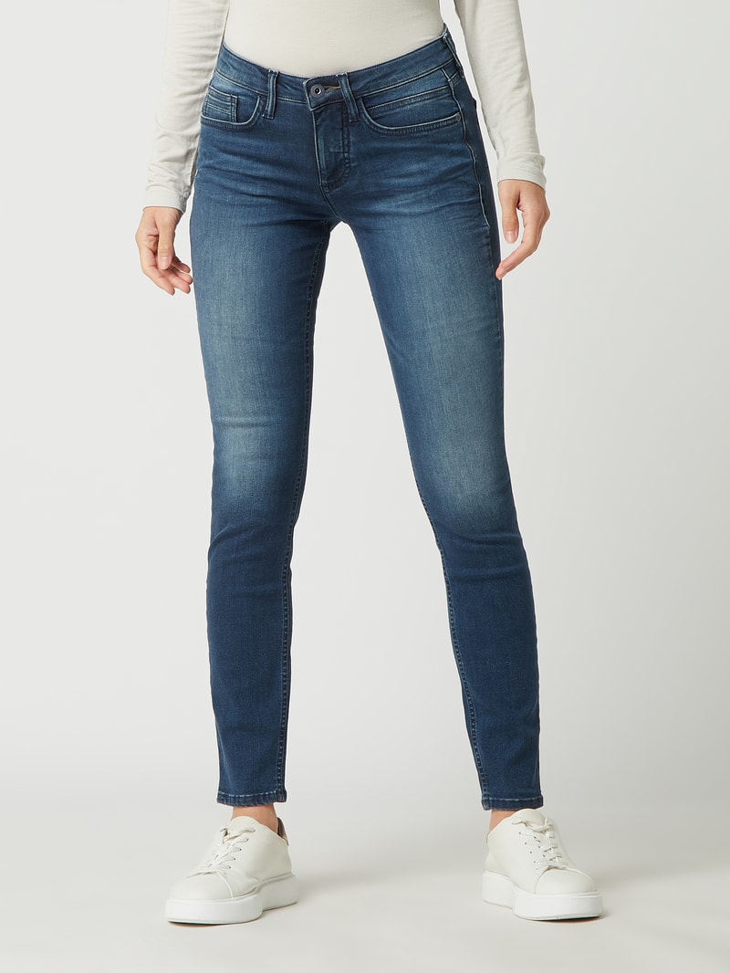 Skinny Fit Jeans mit Stretch-Anteil in hellblau