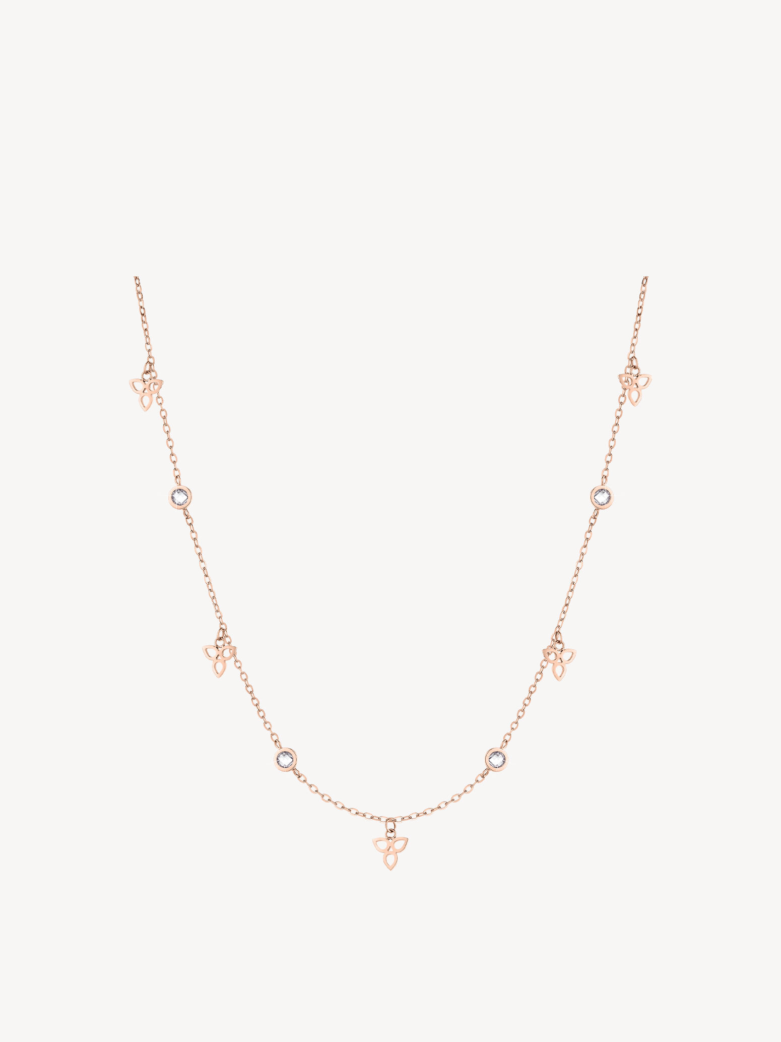 Collier - or rose