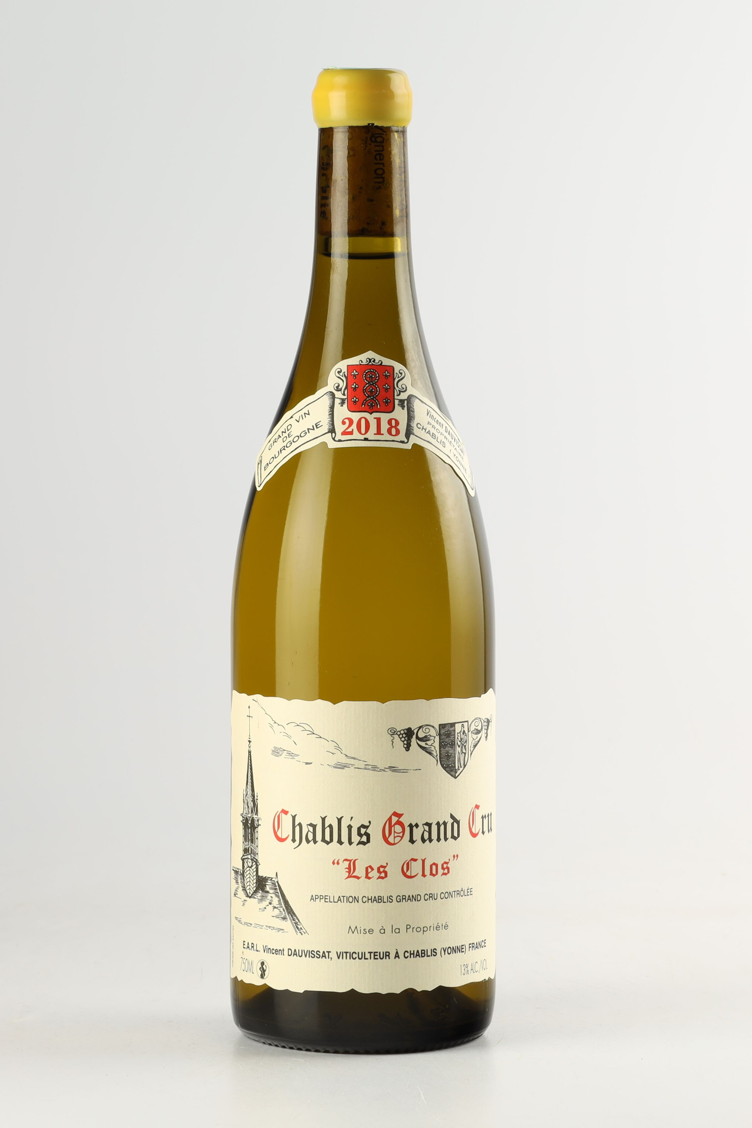 Vincent Dauvissat Les Clos 2018, Chablis