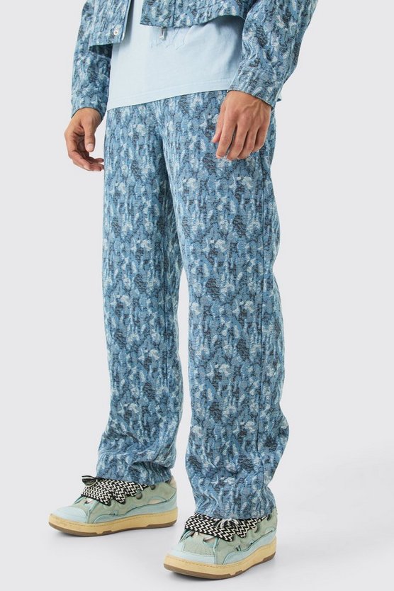 Lockere zerrissene Jeans