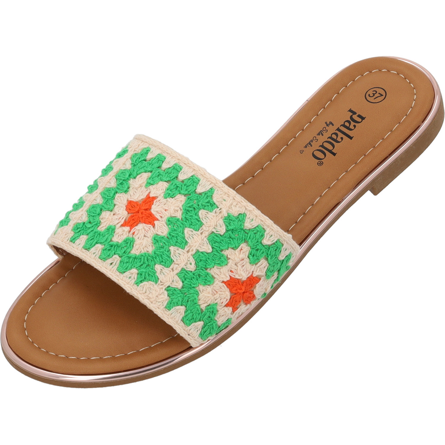 Palado Xami by Sila Sahin, Pantoletten, Damen, Grün