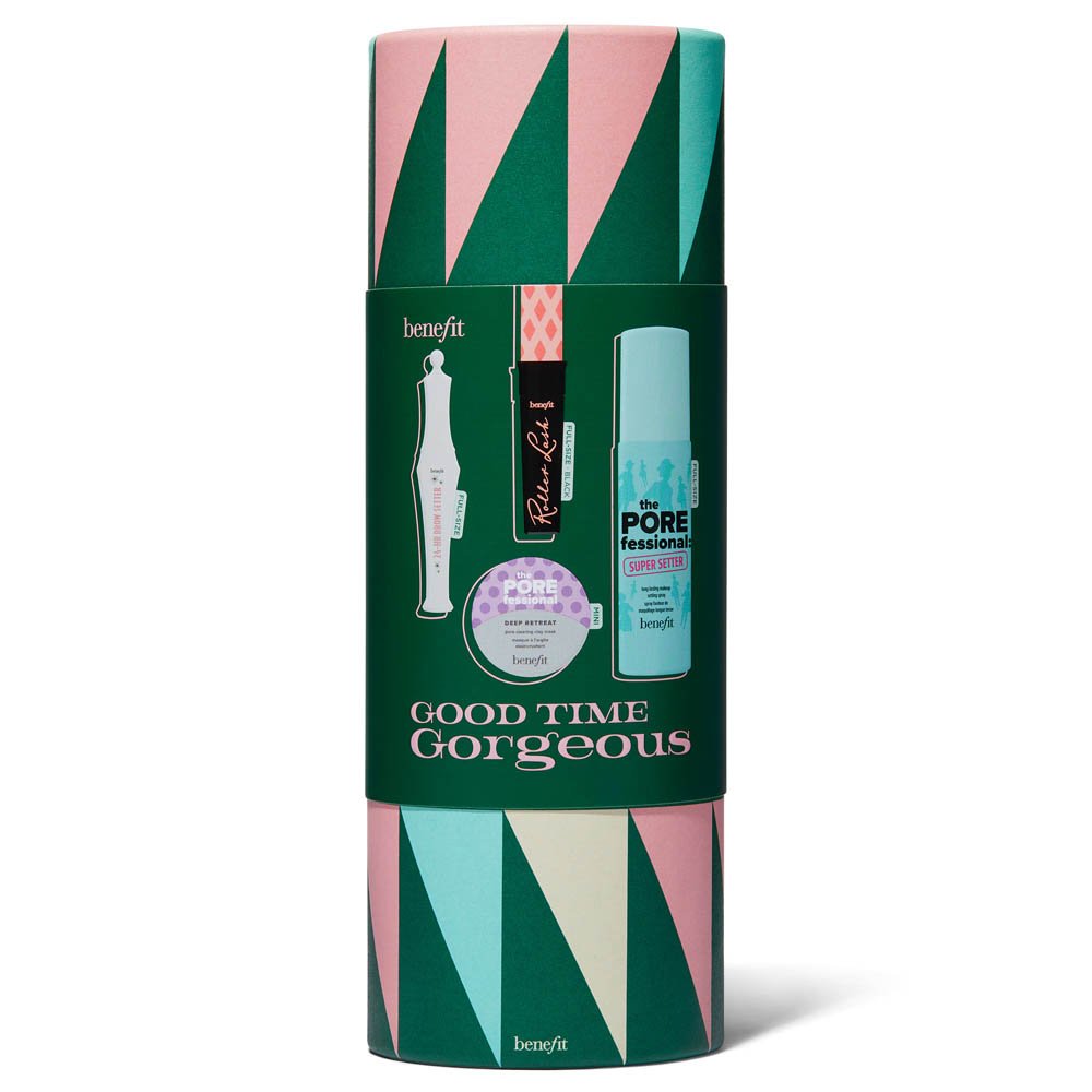 Benefit Sets & Geschenke Good Time Gorgeous Make-up Set – Full-Size Mascara, Setting Spray & Brow Setter Gel plus Mini Toner