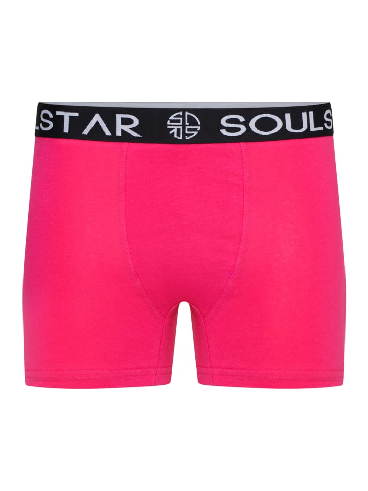 SOULSTAR Boxershorts - MUBOXER5 in Turq_Pink_Lime günstig kaufen