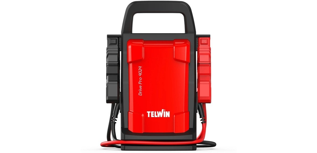 Telwin 830829575 DRIVE PRO 4024 Starthilfe 12/24 V 4500A mit Lithium-Ionen-Akku