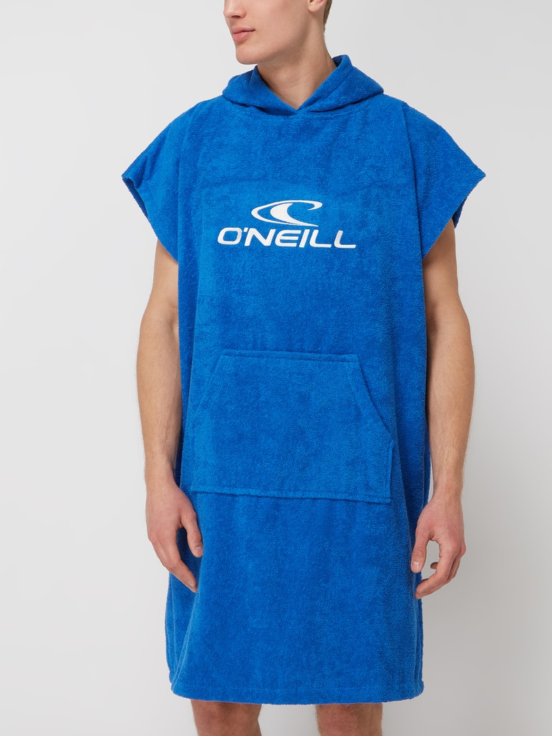 Bademantel in Schlupfform Modell 'Jack's Towel' in türkis