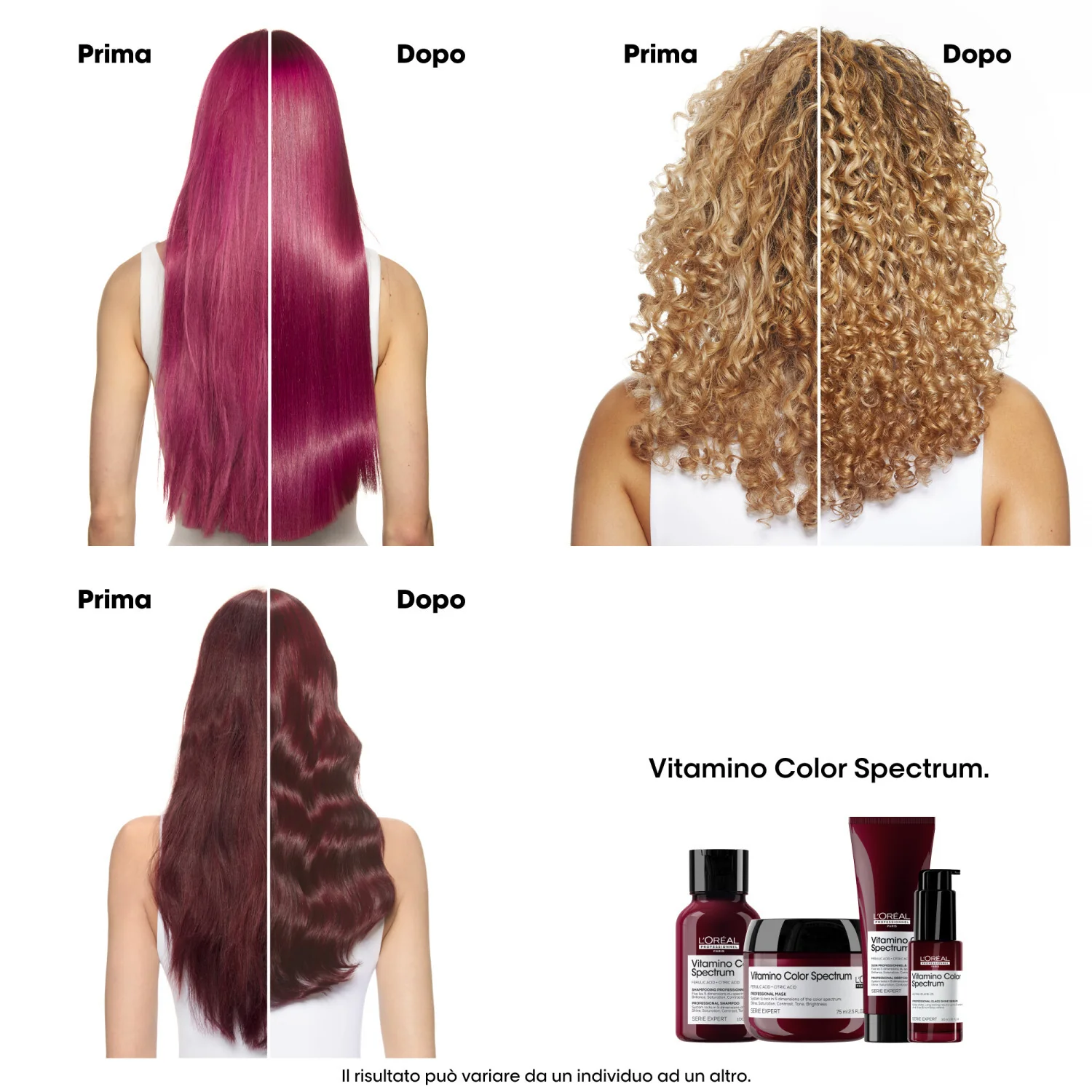 SERIE EXPERT Uusi Vitamino Color Spectrum Glass Shine Serum - Hiusseerumi