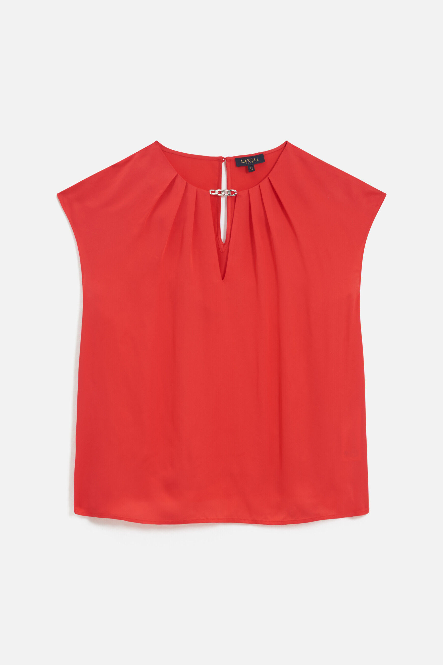 Blouse charlie rouge femme