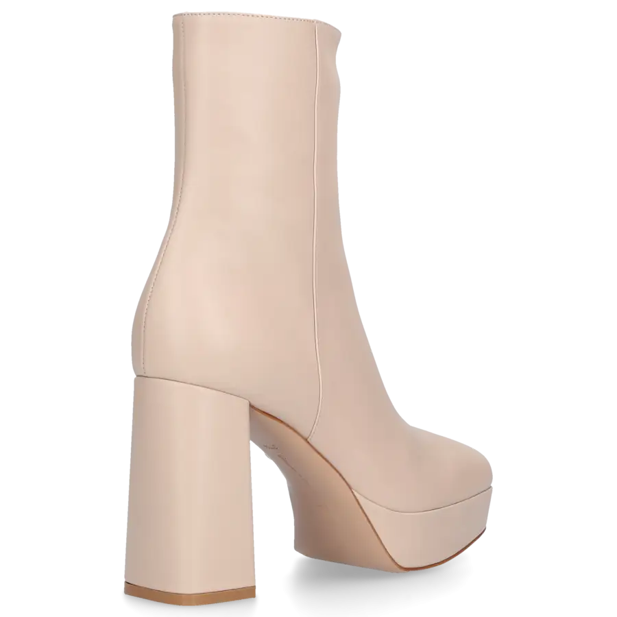 Gianvito Rossi - Klassische Stiefeletten DAISEN Nappaleder - beige