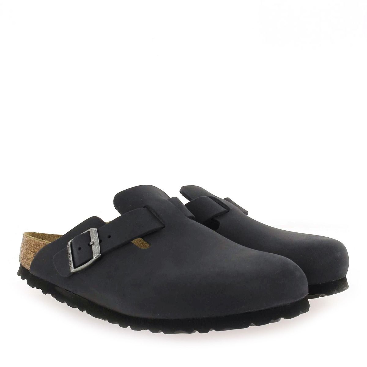 Birkenstock  BOSTON OILED LEATHER - Noir