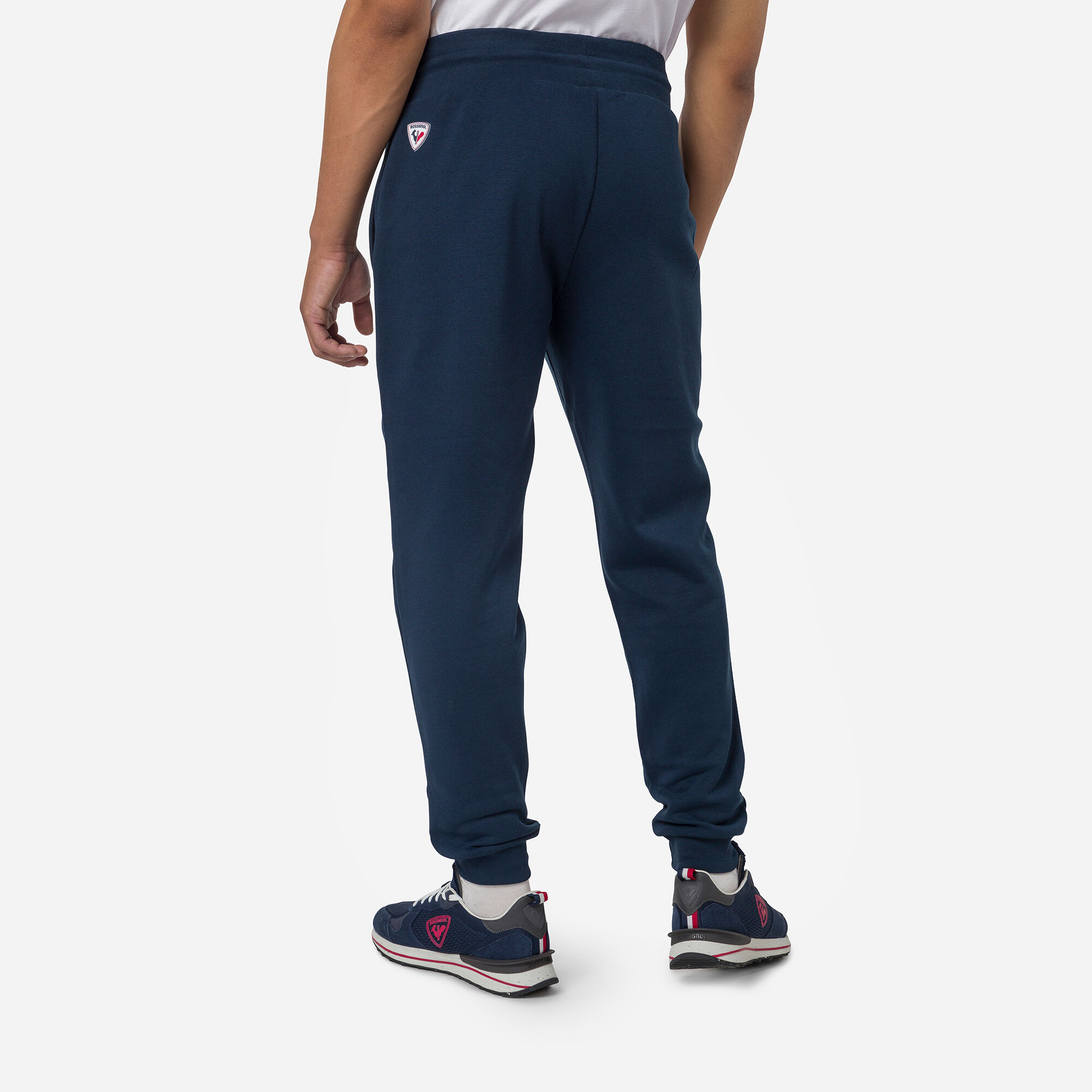 Pantalon de survêtement en coton logo homme