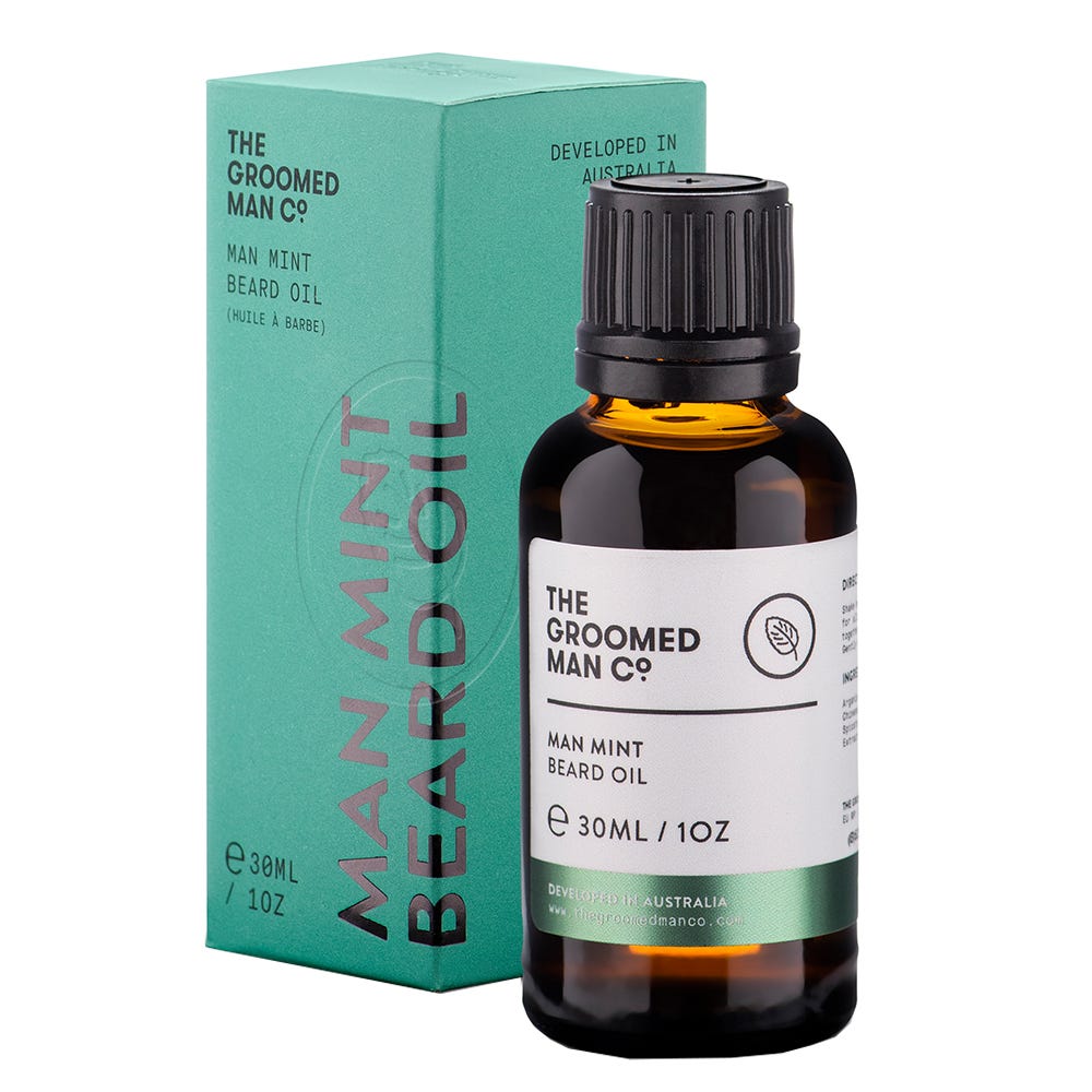 The Groomed Man Man Mint Beard Oil 30 ml