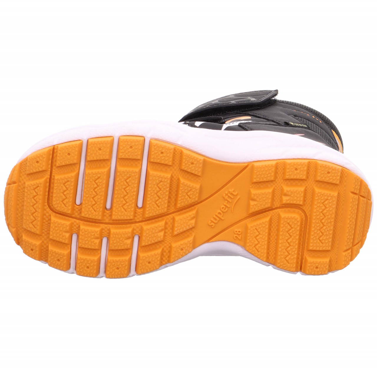 CULUSUK 2.0 - Schwarz/Orange Boots mit Klettverschluss