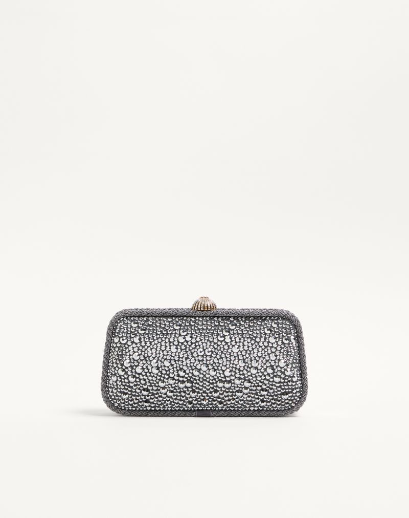 Valentino Garavani Carry Secrets Minaudière com Strass