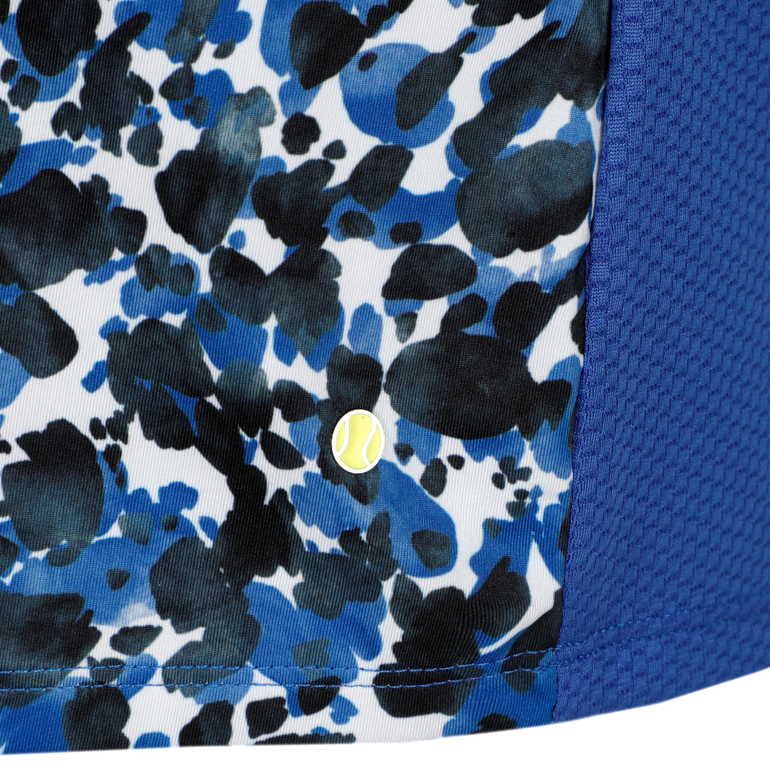 Tie-Break II T-Shirt Damen - Blau, Weiß