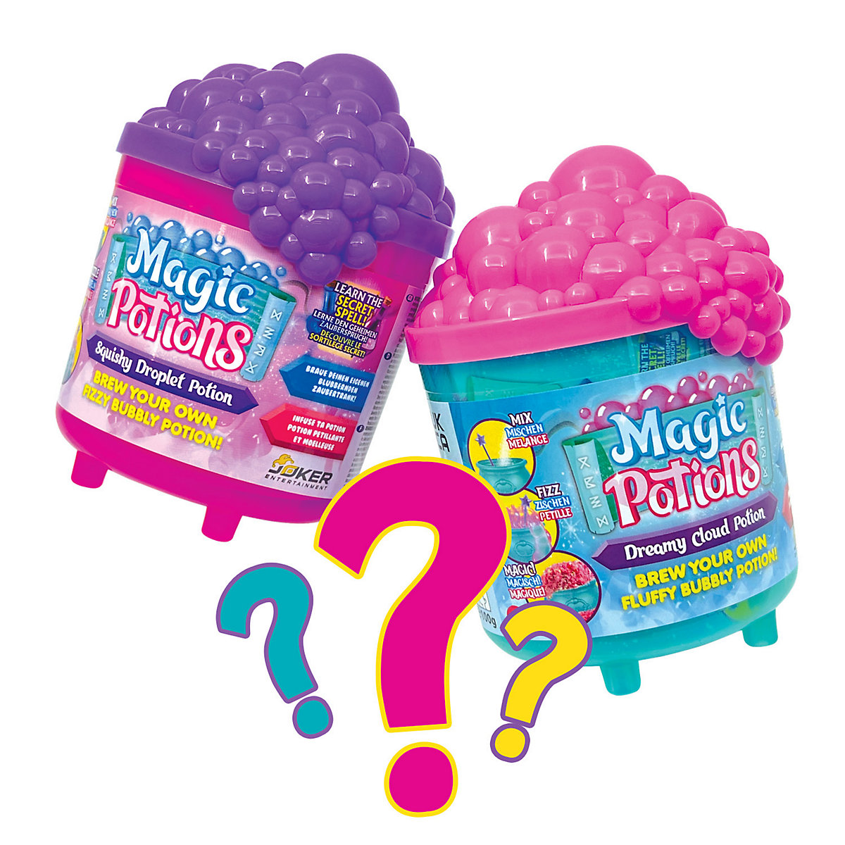 SLIMY® Magic Potion - Dreamy Cloud und Squishy Droplet - Magischer Zauberschleim zum Selbstbrauen!