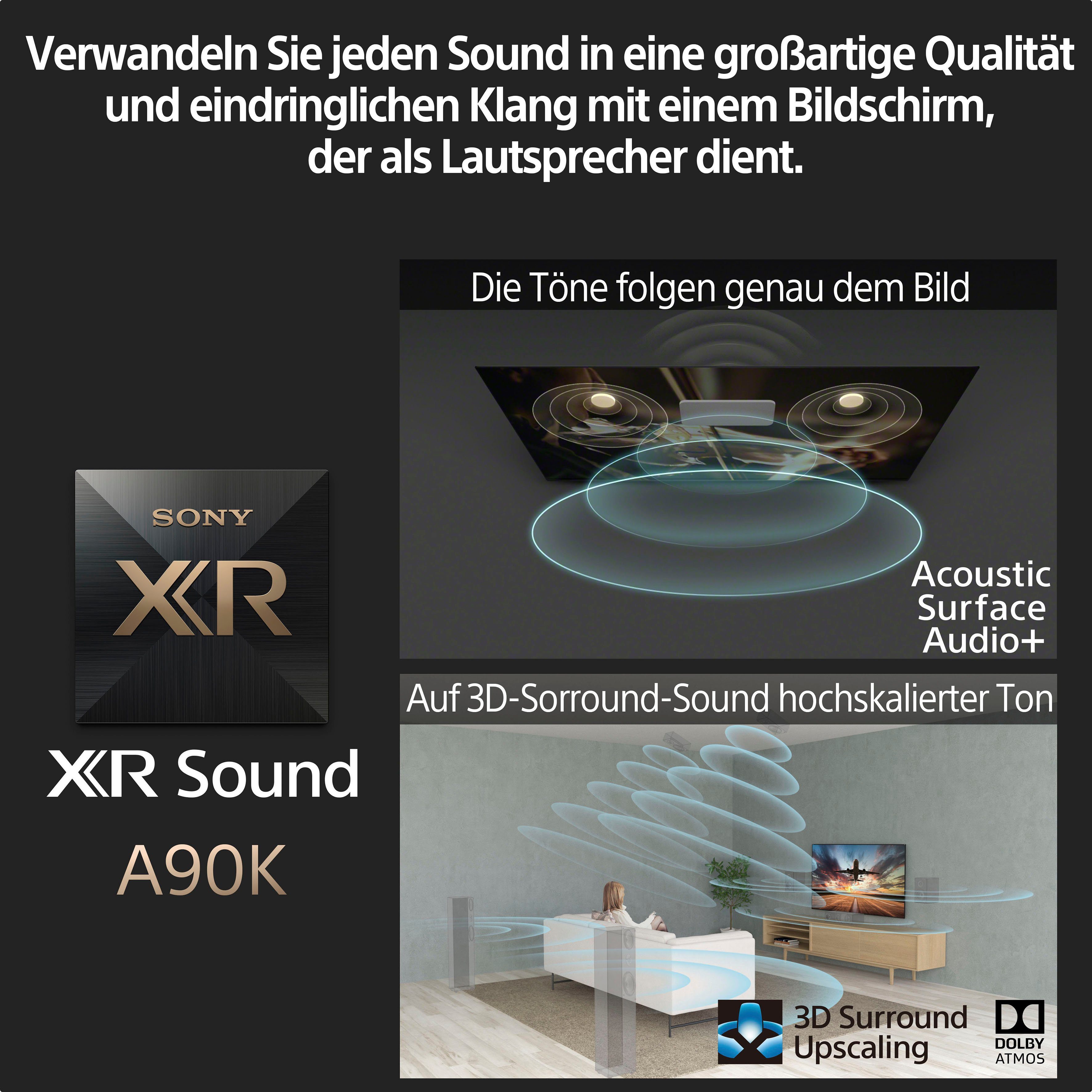 Sony XR-42A90K OLED-Fernseher (106 cm/42 Zoll, 4K Ultra HD, Android TV, Google TV, Smart-TV, BRAVIA CORE, Perfekt für Playstation 5)