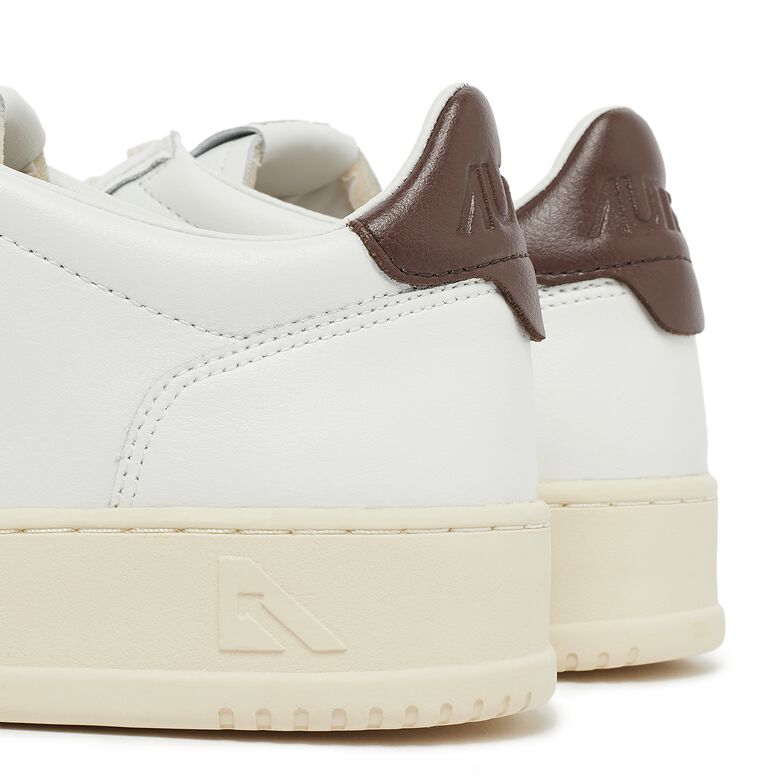 Autry Medalist Low Man LL53 leat/leat wht/brown