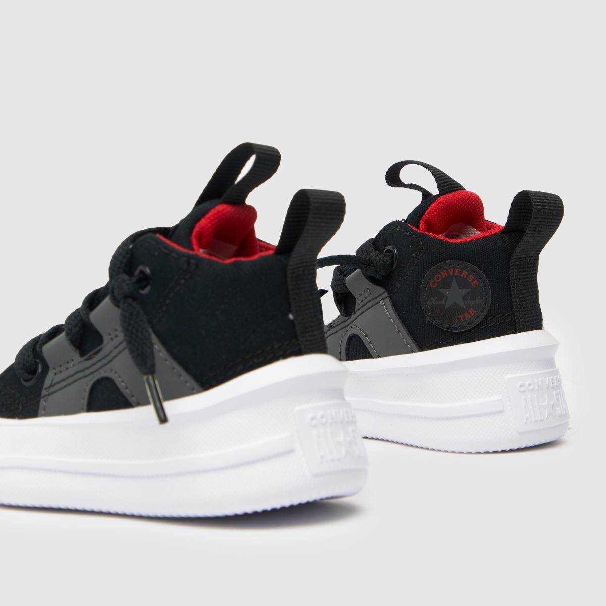 Converse svarta och vita All Star Ultra pojkar småbarnsskor