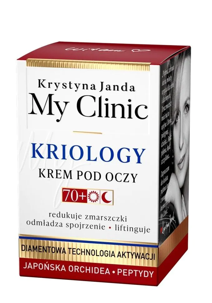 Janda My Clinic Kriology 70+ krema za oči