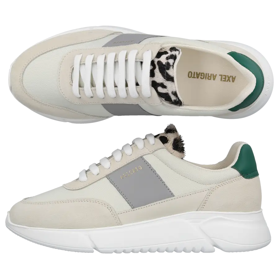Axel Arigato - Sneaker low GENESIS Veloursleder - beige