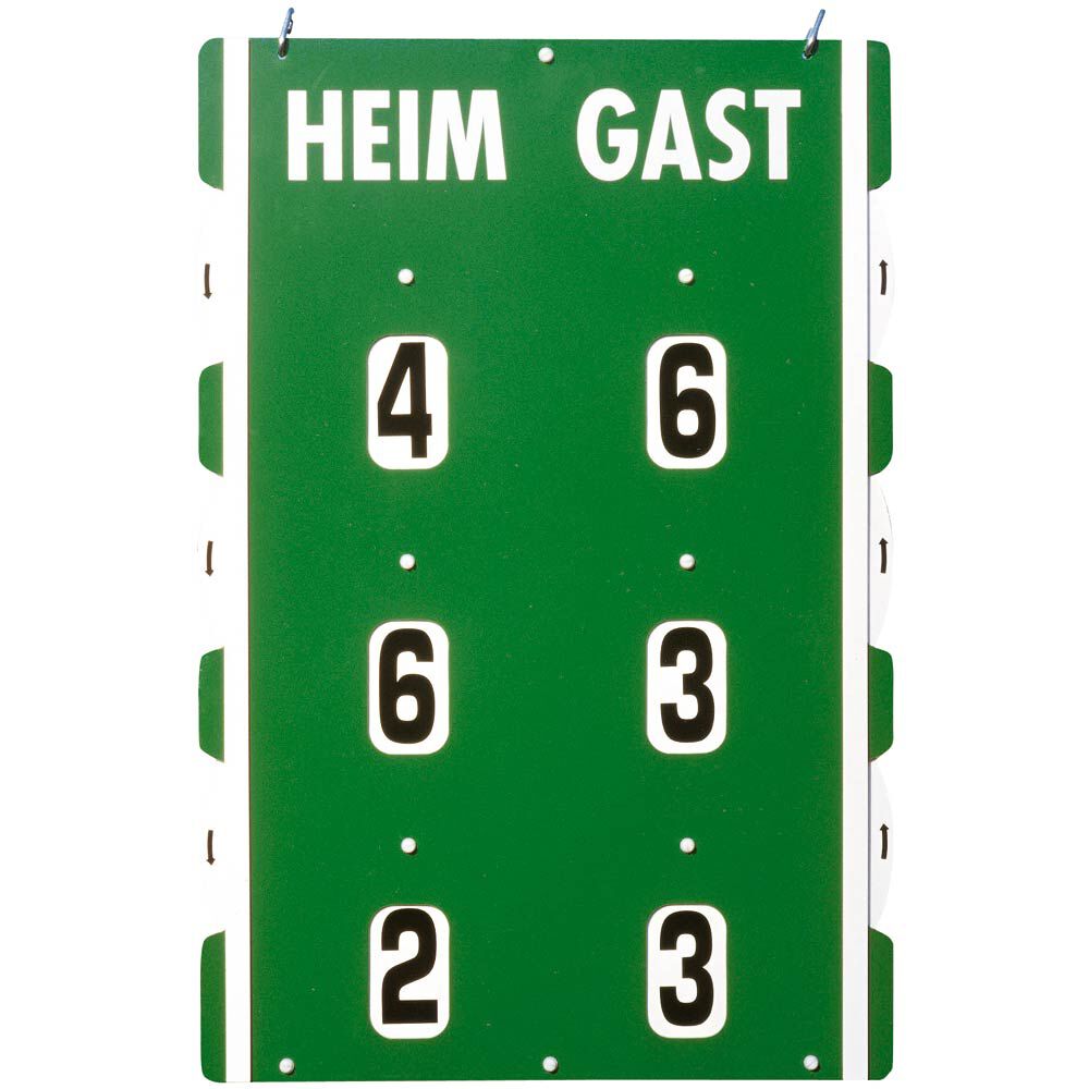 Spielstandsanzeige Mit Aufhängevorrichtung - Grün